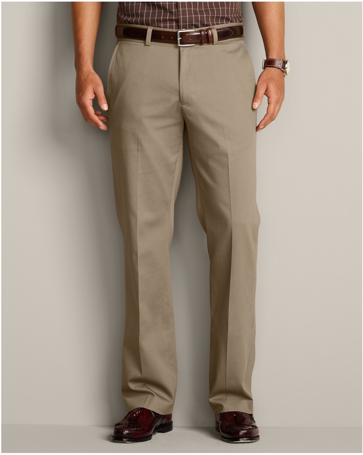 khaki color pants - Pi Pants